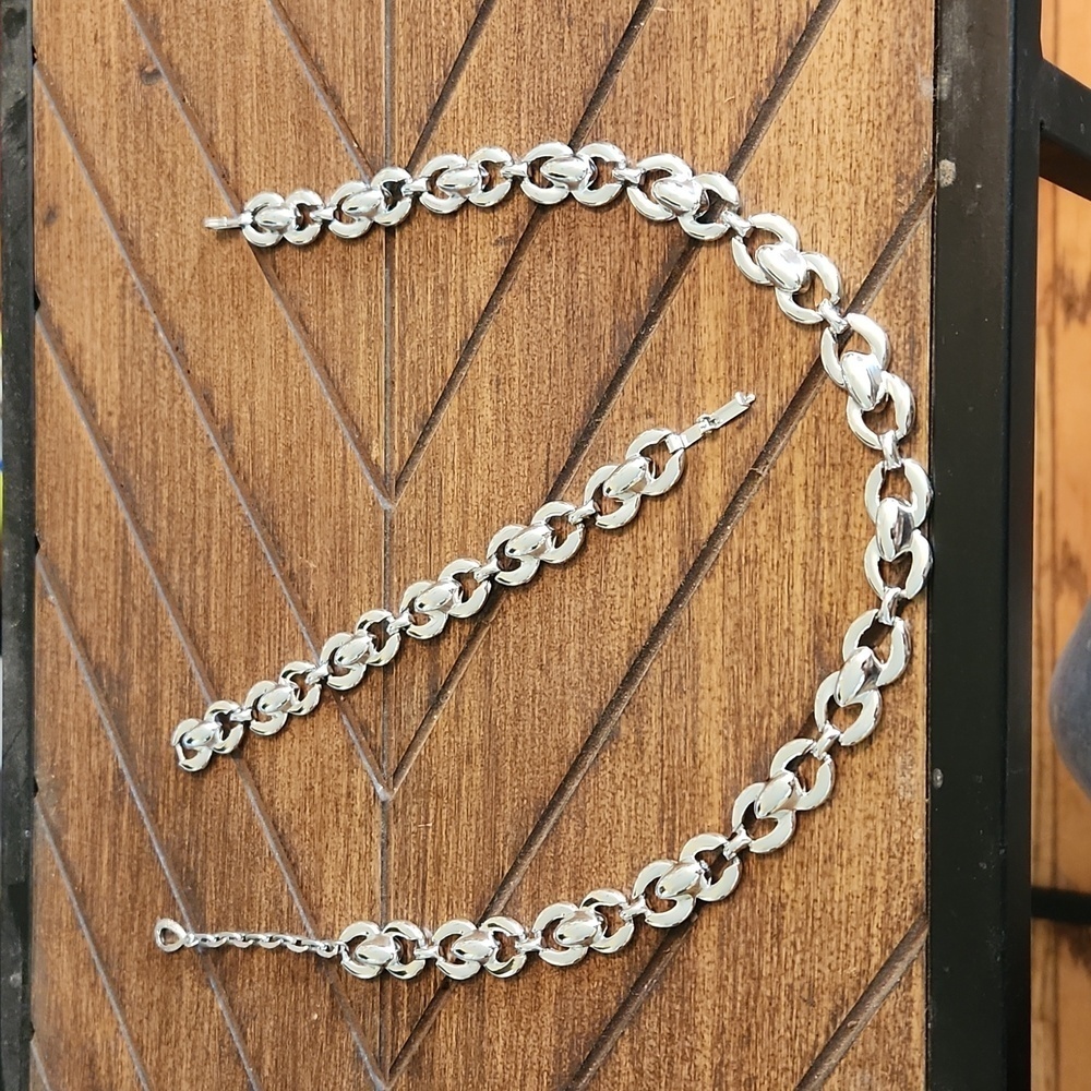 Costume Necklace and Bracelet